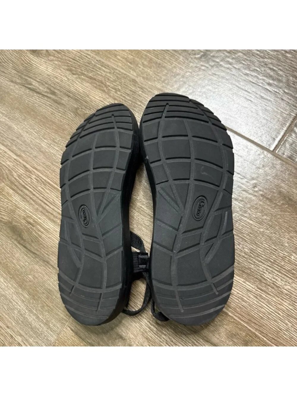 Chaco Bodhi Black Adjustable Strap Sandals Men's Size 10